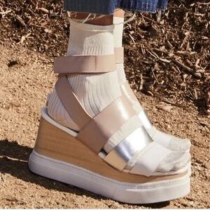 Jeffrey Campbell Sidecar Platform Sandals